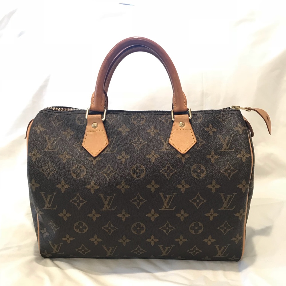 Louis Vuitton Speedy 30 Bag. NEWLY REPAIRED!